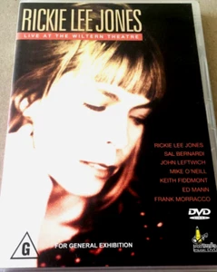 Rickie Lee Jones DVD Live At The Wiltern Theatre - Live Umbrella Music 1992 - Picture 1 of 6
