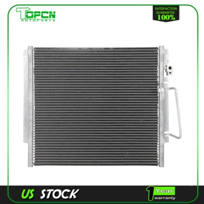 Fits 3014 For 04-12 Chevrolet Colorado 07-08 Isuzu i-370 Aluminum AC Condenser - Image 1 of 4