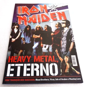 IRON MAIDEN = Brazil Poster Magazine 82x51cm Collector EDDIE BRUCE DICKINSON - Picture 1 of 13