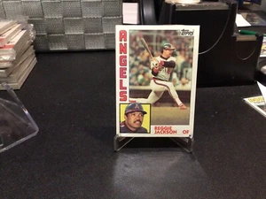 1984 Topps Baseball Lebensmittelpackung Reggie Jackson Angels Top... Versiegelt - Bild 1 von 3