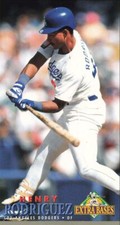 1994 Fleer Extra Bases Henry Rodriguez Los Angeles Dodgers #295