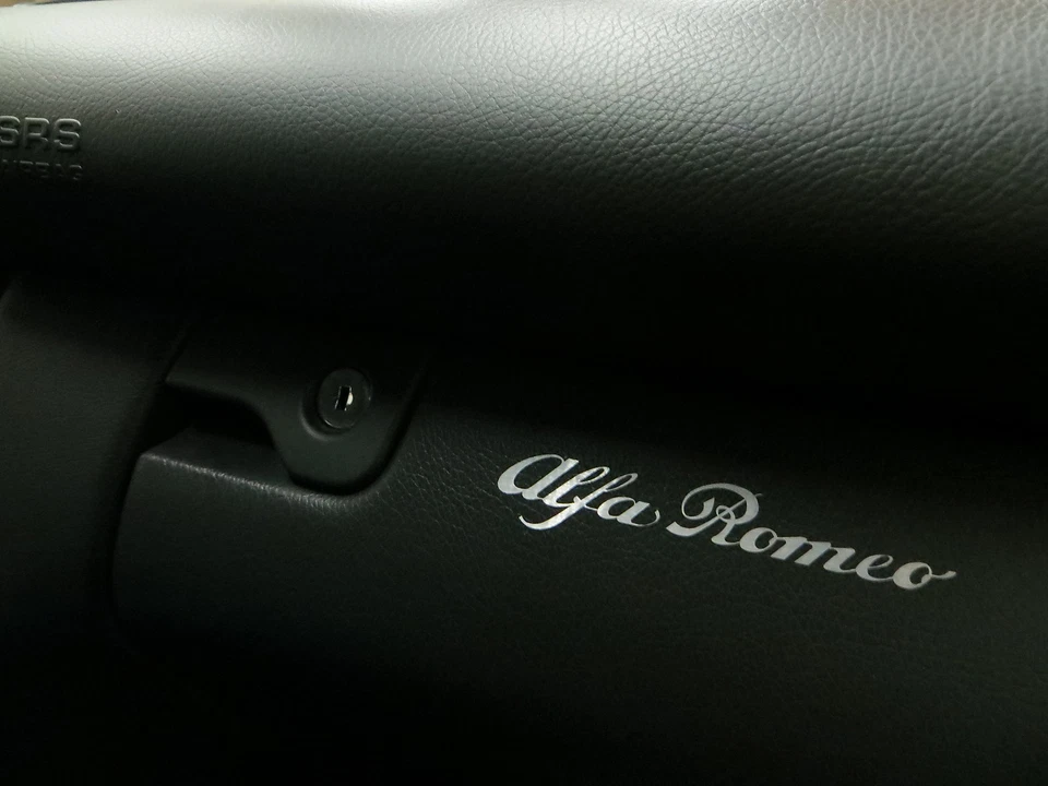 2pcs Dashboard Badge decal sticker *ALFA ROMEO* - Image 1 of 1