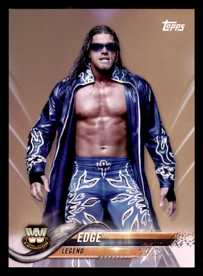 2018 Topps WWE Then Now Forever Bronze #192 Edge - Image 1 of 2