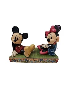 BOOKENDS Mickey & Minnie Mouse - Disney Showcase - Jim Shore - ENESCO 4026094 - Picture 1 of 8