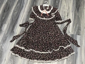 Vintage Gold Bell Kids Dress Size 12 NWT Girls - Picture 1 of 6