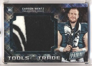2016 Panini The National Tools of the Trade Carson Wentz # 2 RC Patch 38/49 - Bild 1 von 2