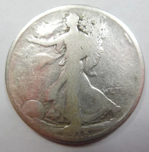 1918-S Walking Liberty Half Dollar 300B6 - Picture 1 of 2