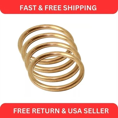 Paquete de 4 juntas de tubo de escape Caltric para Honda CB900C CB900F 1980 1981 1982 Foto 1 de 2