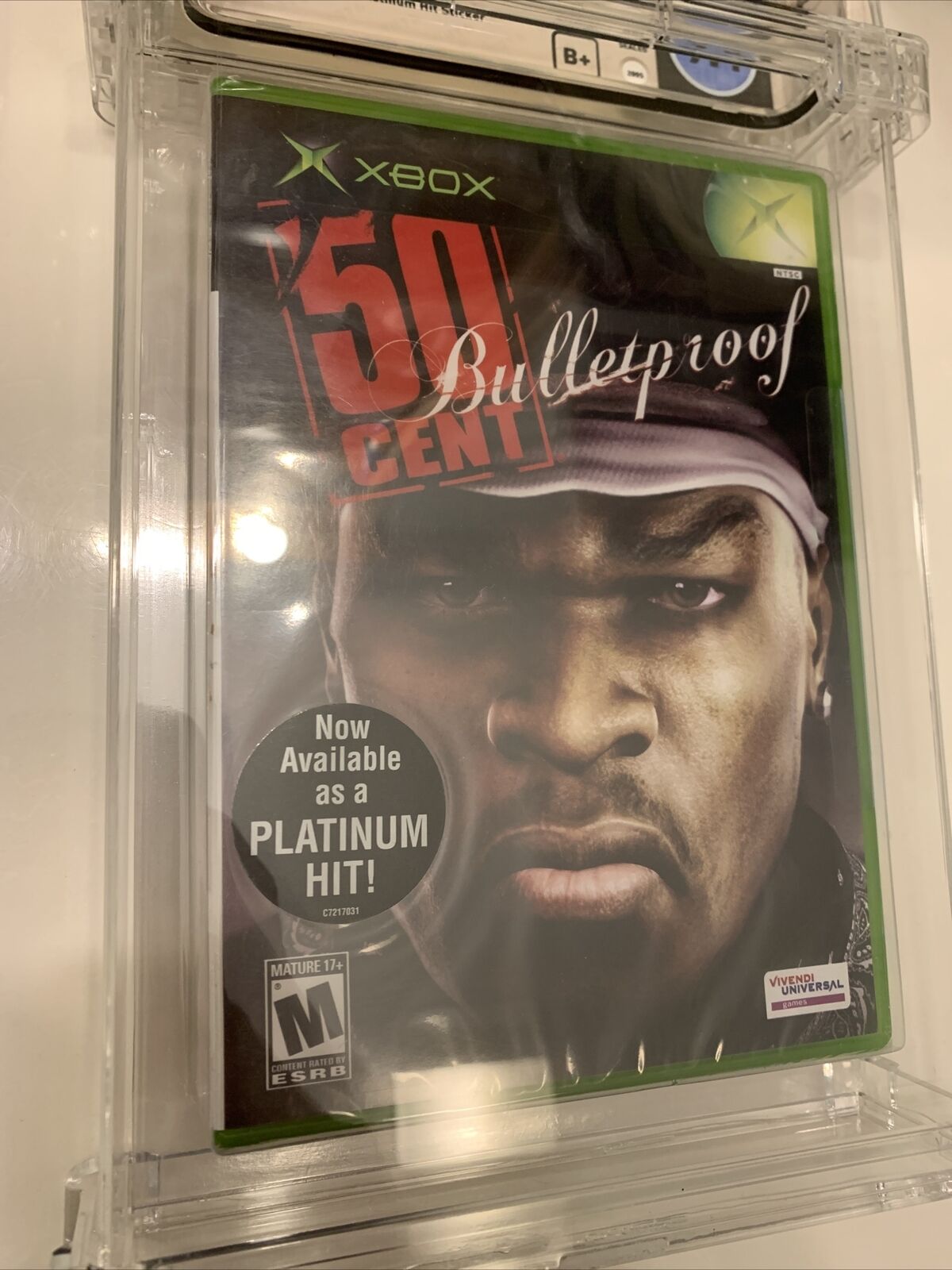 50 Cent: Bulletproof - Microsoft Xbox New Sealed Graded Variant WATA 9.4 Rare