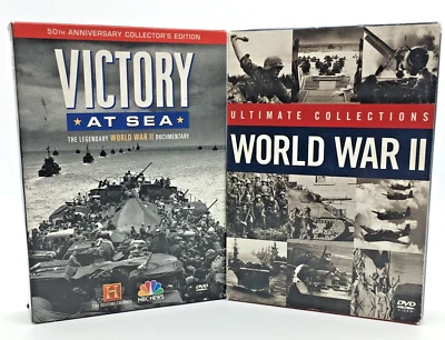 Victory at Sea 50th Anniversary Ultimate Collections World War II DVD Sets - Image 1 of 4