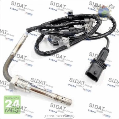 Sensore temperatura gas scarico Sidat per OPEL MERIVA B gch - Immagine 1 di 3