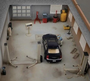 Walthers ~ HO Scale ~ Garage Detail Kit #2 ~ package(20) ~ 949-4210 - Picture 1 of 2