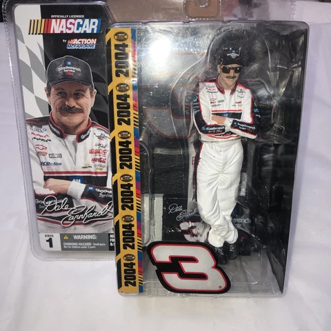 Dale Earnhardt Sr #3 "Sun Glasses Variant" McFarlane Nascar 2004 Series 1 NICE! Cover