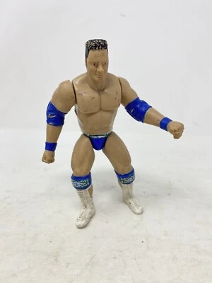ROCKY MAIVIA THE ROCK BCA WWF SUPERSTARS SERIES 5 WWE JAKKS WRESTLING  FIGURE - Image 1 of 4