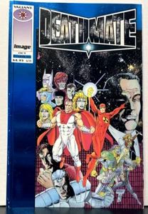 Deathmate #1A (Blue Cover) (1993, Oct, Image Comics) - Picture 1 of 1