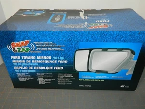 Pair K Source Snap & Zap Towing Mirrors 81860 For 2021-2024 Ford F150 FREE SHIP - Picture 1 of 12