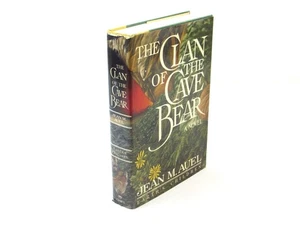 Clan of the Cave Bear Jean Auel 1980 HC/DJ First Trade Edition 1st Printing - Picture 1 of 10