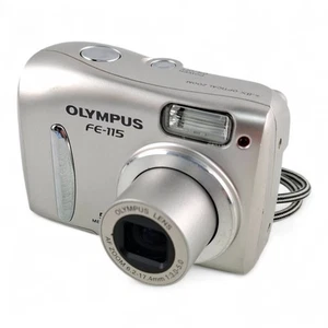 Olympus FE-115 Silver Compact Digital Camera - Picture 1 of 10