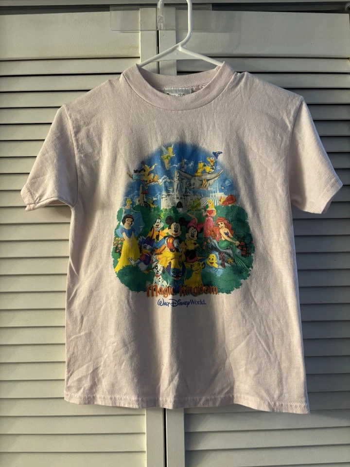 Vintage Early 2000s Walt Disney World Shirt Youth Medium - Image 1 of 4