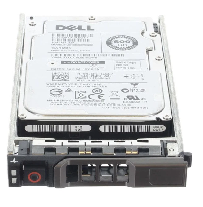 Hard Drive Dell 600GB 15K SAS 6G 2.5 512n 128MB 4J5P1 - Image 1 of 1