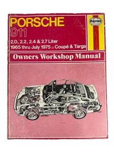 Porsche 911 Owner's Workshop Manual by Haynes Publishing Paperback Book - Imagen 1 de 10