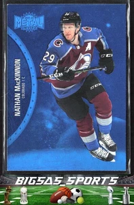 Nathan MacKinnon 2021-22 SkyBox Metal Universe Blue Spectrum #75 - Picture 1 of 2