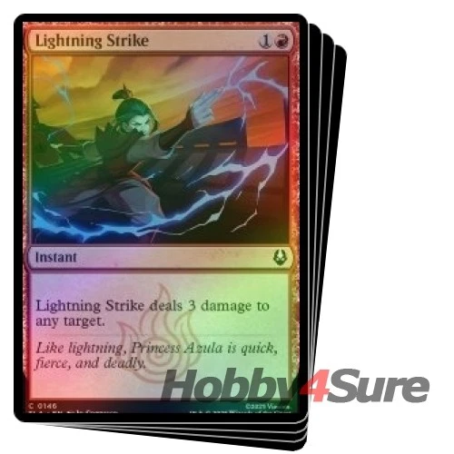 Foil Presale Lightning Strike X4 M/NM Magic MTG Avatar: The Last Airbender - Image 1 of 1