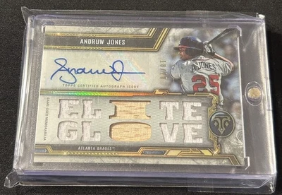 2020 Topps Triple Threads Andruw Jones Auto Relic #d 18/18 No. TTAR-AJ1 Braves - Image 1 of 4
