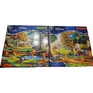 Disney Thomas Kinkade Winnie Puuh 1000 Teile Puzzle Set 2 - Bild 1 von 4