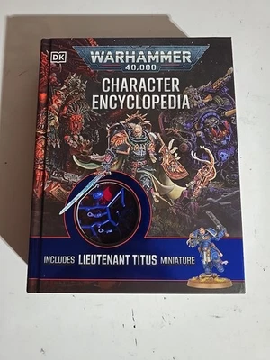 Warhammer 40K Character Encyclopedia WITH TITUS - DK Wade PRYCE space Marine  Foto 1 de 4