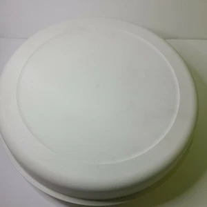 Tupperware Divided Veggie/Fruit/Dip Snack Party Tray Almond 1665-3 W/Lid 1666-1 - Bild 1 von 6