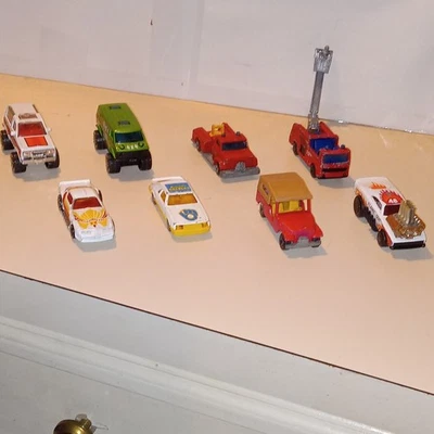 Vintage 70's Matchbox JEEP CJ7  Ford Bronco 4x4 Firebird T/A 69 Charger Snorkle - Image 1 of 4
