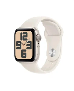 Apple Watch SE (2ª Generación) 40mm Estuche Aluminio con Correa Deportiva - Starlight, - Imagen 1 de 6