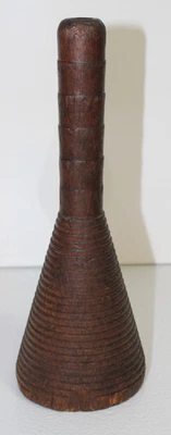 1800s Antique Wooden Industrial Spindle Rustic, American, Traditional - Image 1 of 4