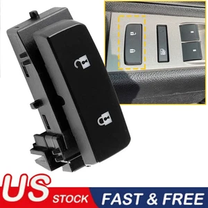 New Left Driver Side Power Door Lock Switch for Chevrolet Silverado 2500 3500 HD - Picture 1 of 8