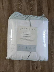 King All Seasons Cool Plush Comforter Casaluna - Picture 1 of 7