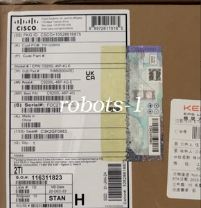 C9200L-48P-4G-E Switch New FedEx or DHL - Picture 1 of 1