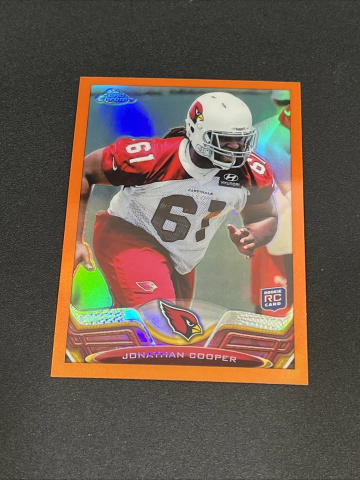 2013 Topps Chrome - Jonathan Cooper #120 Orange Refractor (RC) - Image 1 of 1