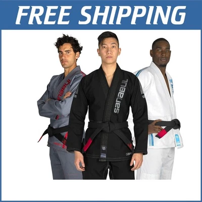 Preshrunk Lightweight BJJ Gi for Men & Women - IBJJF Approved Performance Gear - Image 1 of 4