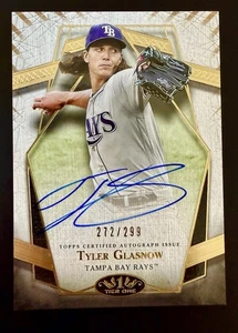 2022 Topps Tier One Prime Performers Auto /299 Tyler Glasnow #PPA-TG Auto - Picture 1 of 2