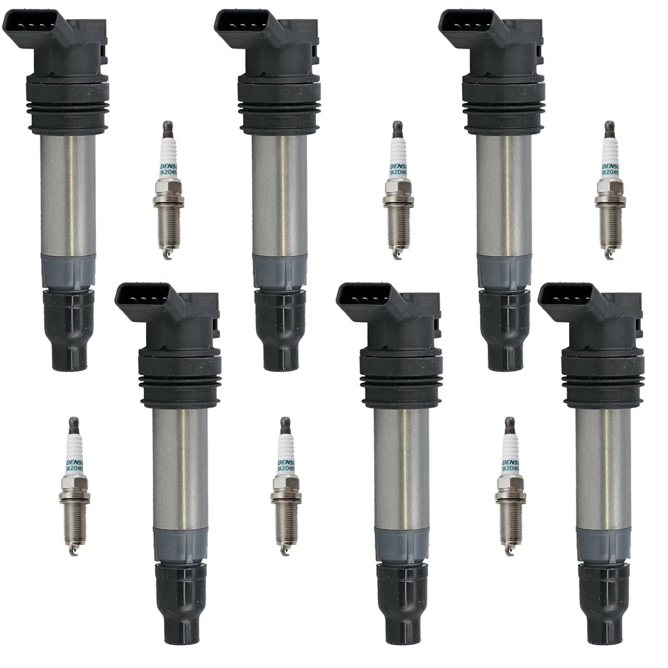 Kit de 6 bujías de encendido Denso para S80 V70 XC60 XC70 XC90 L6 Foto 1 de 1