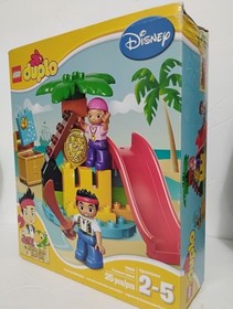 Lego Duplo Disney 10604 Jake & The Neverland Pirates Treasure Island New