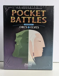 Pocket Battles Orcs vs Elvess Z-Man Juegos Juego de Guerra NUEVO EN ENCOGIMIENTO DESCATALOGADO - Imagen 1 de 4