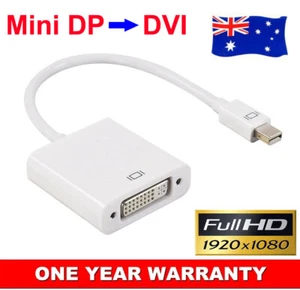 Mini Displayport MiniDP to DVI Adapter Converter Cable For Microsoft Surface 3 - Picture 1 of 8