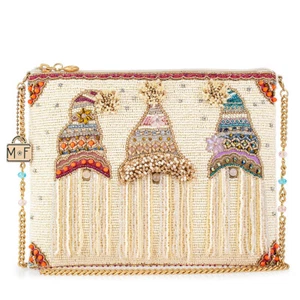 Mary Frances Gnome For the Holidays Crossbody Handbag - Picture 1 of 6