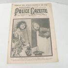 VINTAGE 1922 GAZETTE POLICE JOURNAUX ARTICLES DE SPORT PINUP HISTOIRES CLASSIFIÉES
