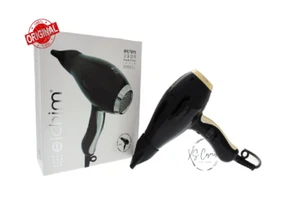 Elchim 3900 Titanium Ionic Ceramic Hair Dryer Black & Gold - Picture 1 of 1