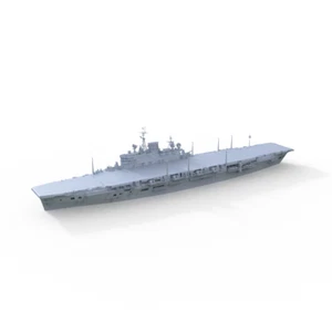 SSMODEL 1/400 Military Model Kit HMS Audacious Class Aircraft Carrier WATERLINE - Picture 1 of 3