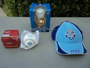 Neu Lot 2012 MLB All Star Game Kansas City Royals: Crown Statue, Baseball & Mütze - Bild 1 von 11