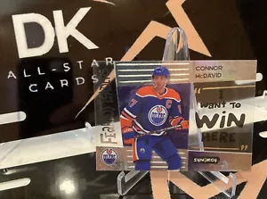 2023-24 PLATAFORMA SUPERIOR SYNERGY CONNOR MCDAVID LÍDERES INTRÉPIDOS QUIERO GANAR AQUÍ - Imagen 1 de 5